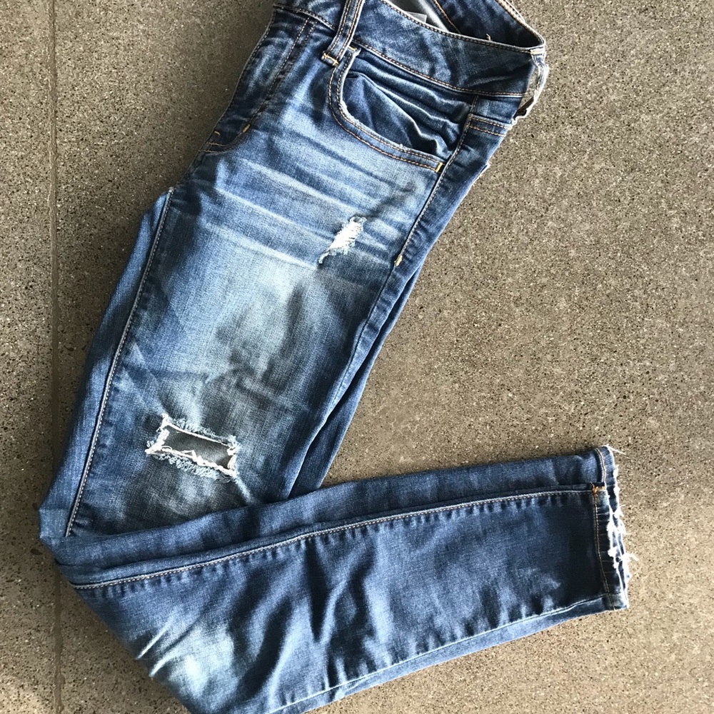 ☃️❄️American Eagle super super stretch jeans